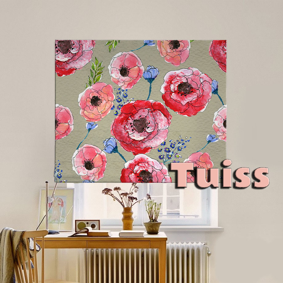 

Римская штора система Classic InHt Фотопечать Принт 02-224 Блэкаут 150х170 см