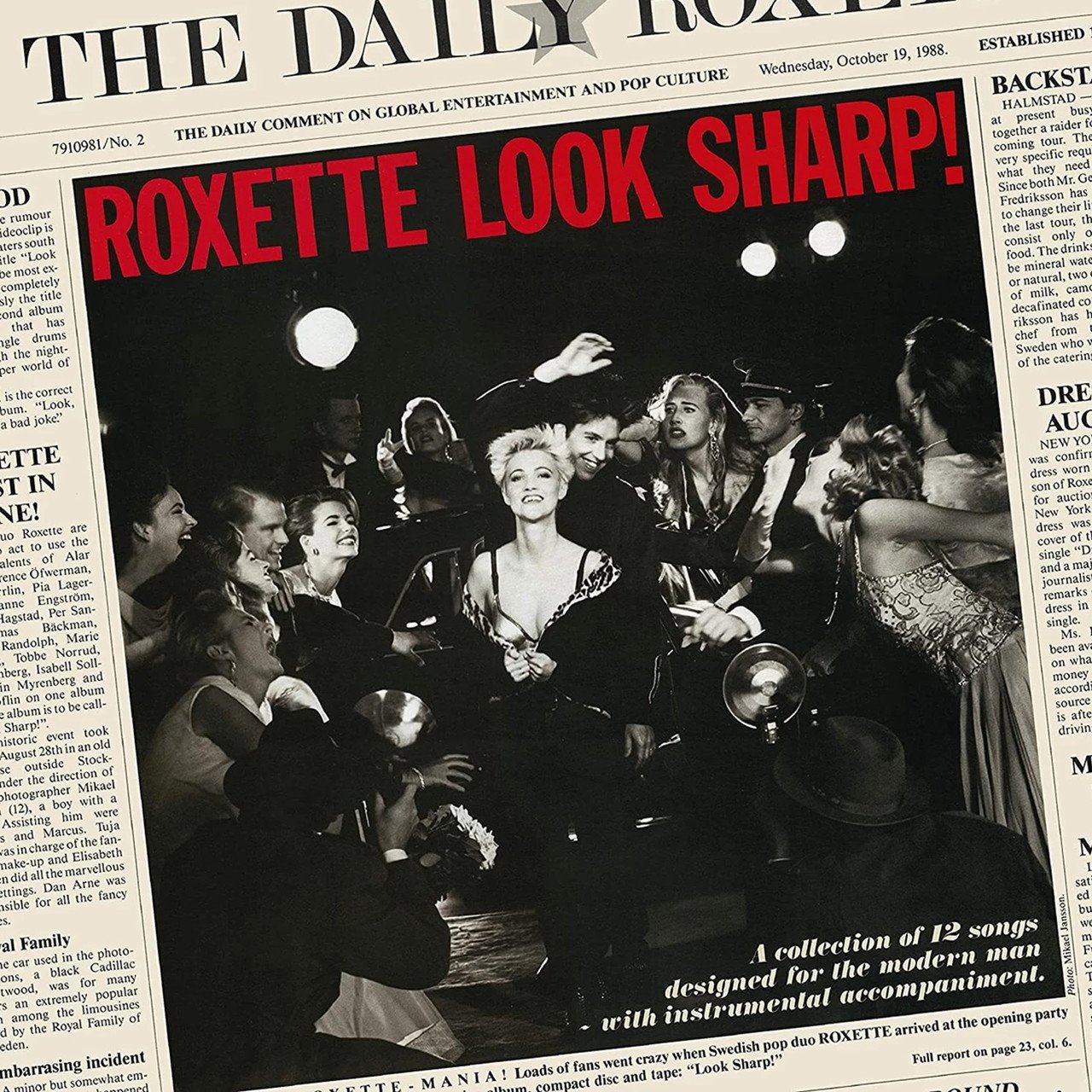 

Виниловая пластинка Roxette – Look Sharp!