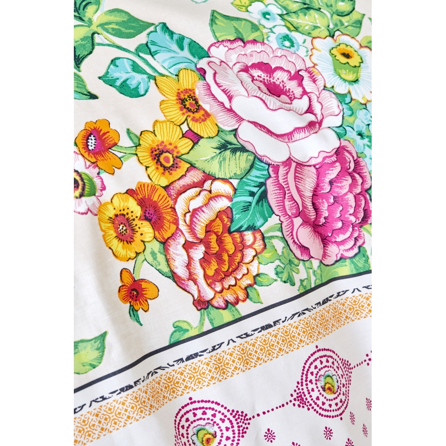

Постельное белье Karaca Home - Irini fusya 2019-2 фуксия пике 220*230 евро