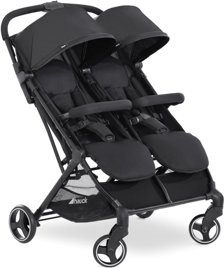 

Прогулочная коляска для двойни Hauck Swift X Duo Black (50004-0)