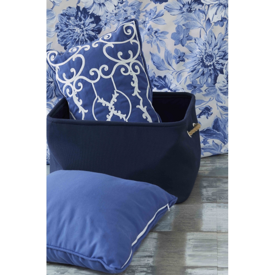 

Постельное белье Karaca Home - Melanie indigo 2018-2 пике 200*230 евро