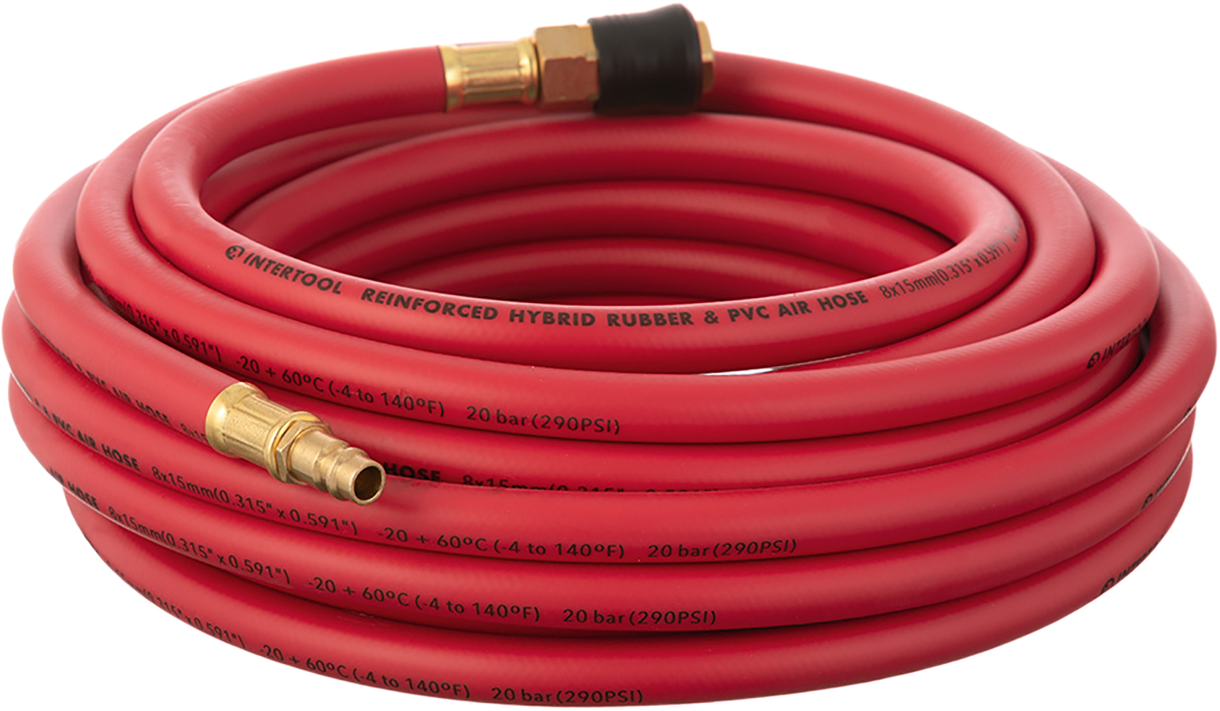 

Шланг гібридний професійний Intertool Storm 20 атм 8х15 мм 10 м (PT-1771)