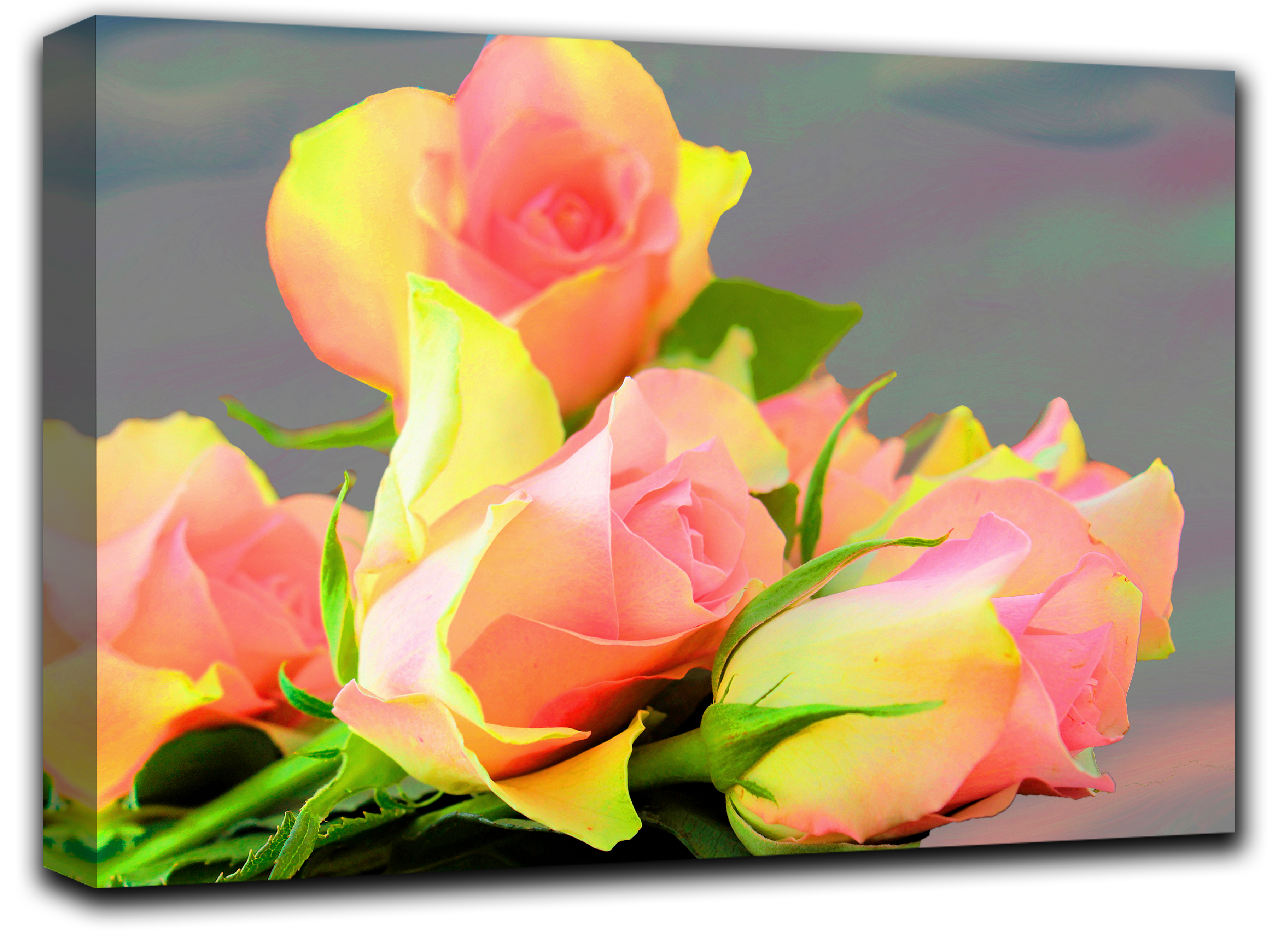 

картина на холсте Букет роз любовь роматника свиданье Hotel Arizona HD 28 см x 41 см