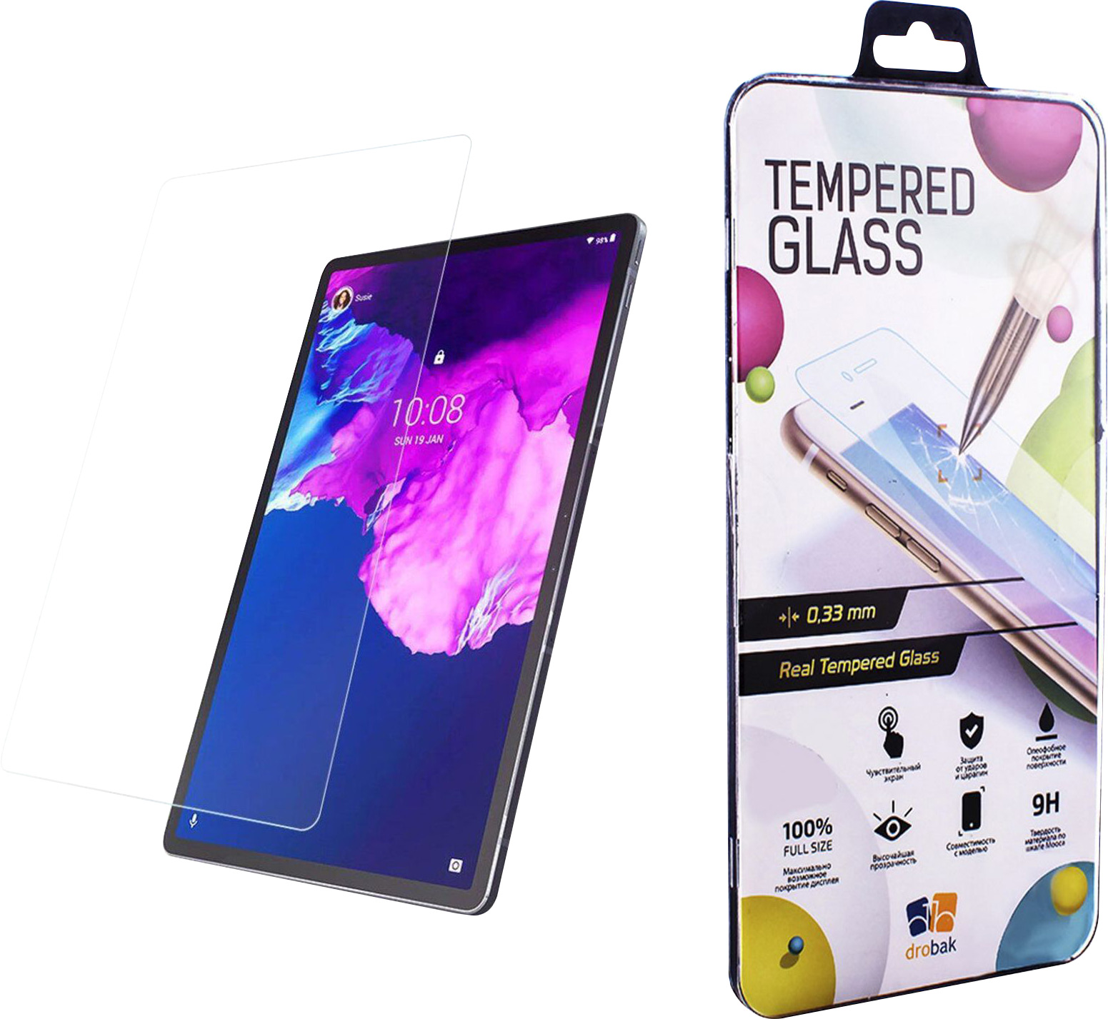 

Защитное стекло Drobak для Lenovo Tab P11