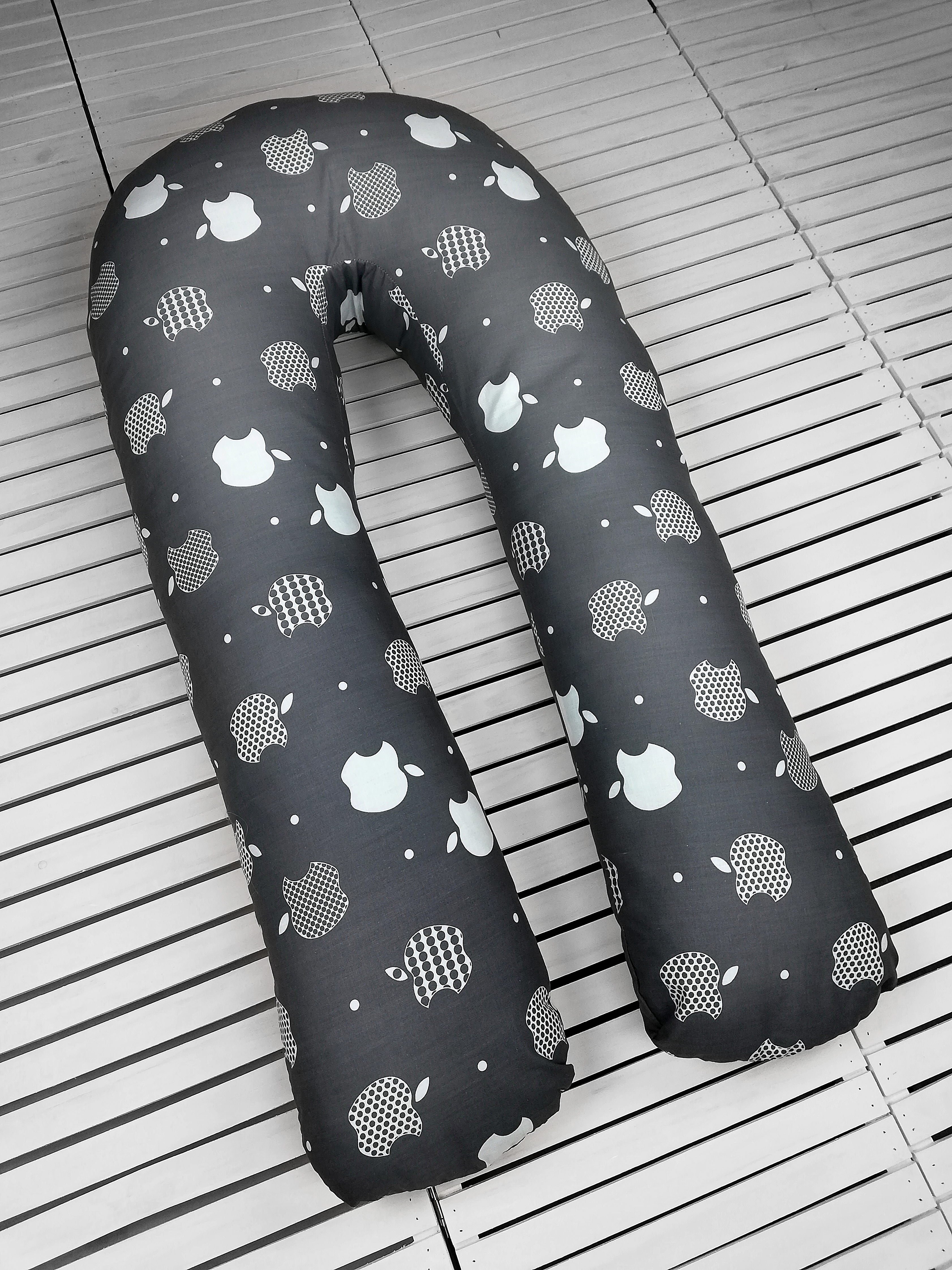 

Подушка для беременных с наволочкой Coolki Apple 100% Хлопок XXXL 170x75
