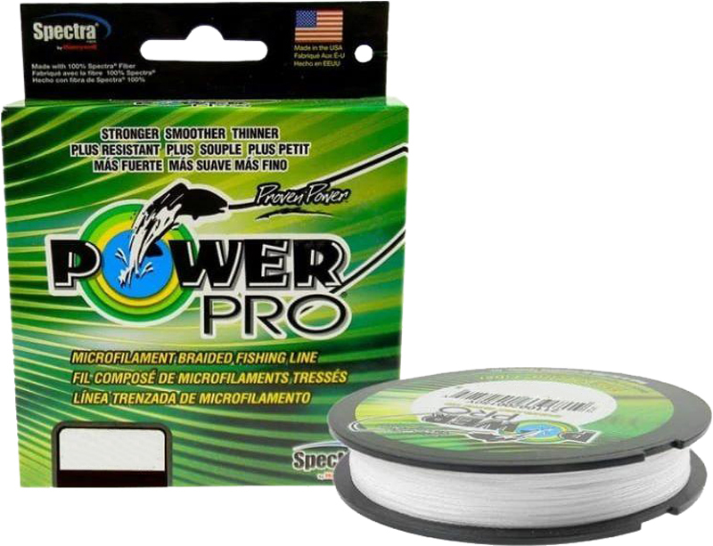 

Шнур Power Pro 135 м 0.08 мм 4 кг White (22669688)