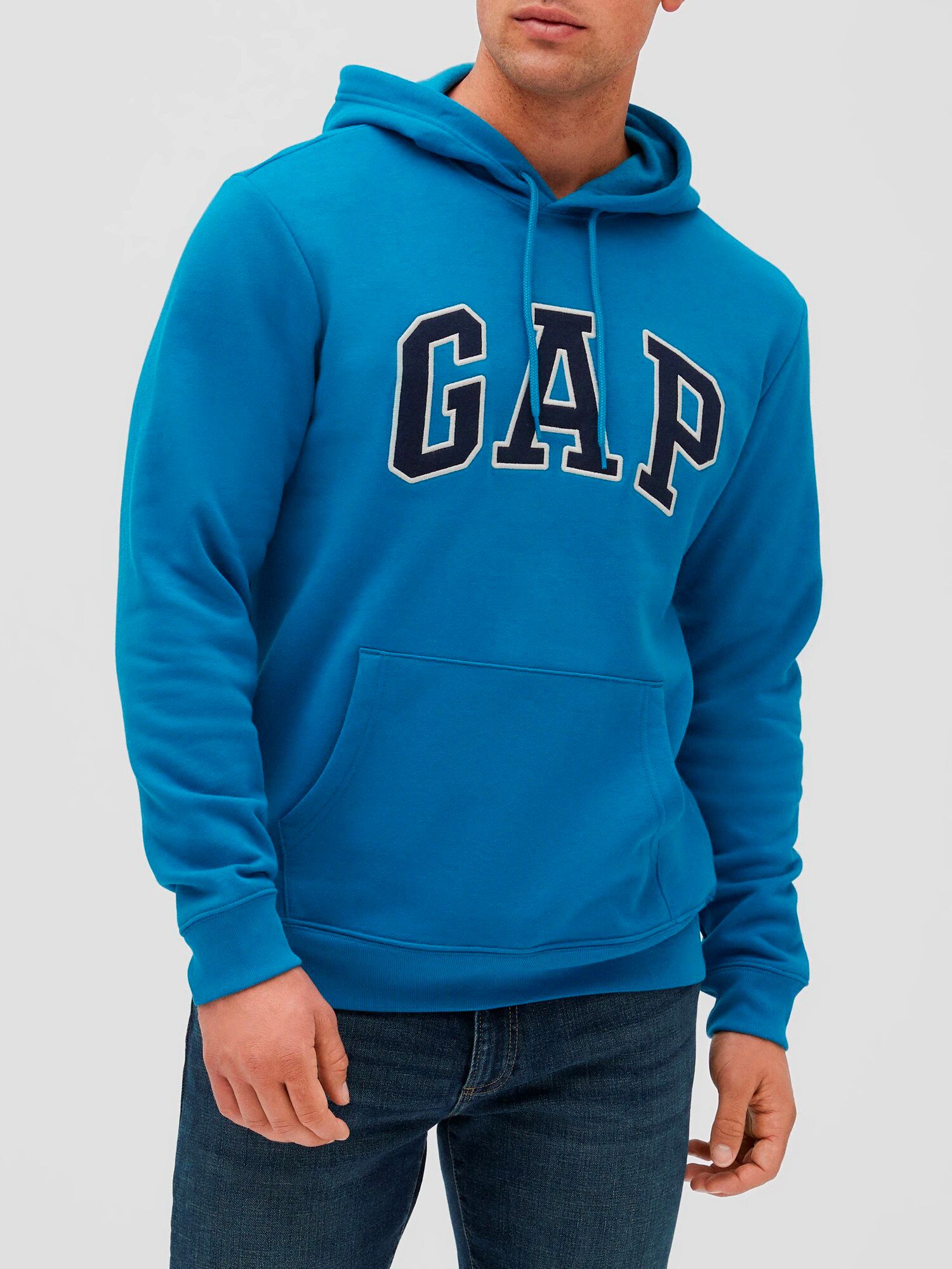 

Худи GAP 764538774 XXL Cинее