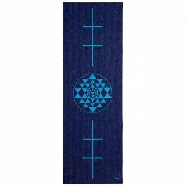 

Коврик для йоги Bodhi Leela Yantra 183х60х0.45 см Синий