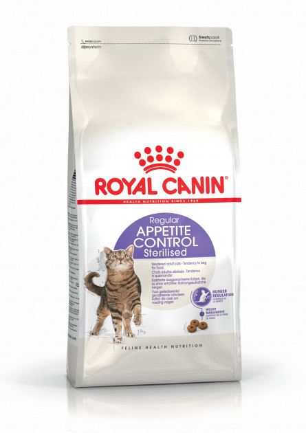 

Сухой корм для стерилизованных кошек Royal Canin STERILISED APP.CONTROL контроль аппетита для взрослых котов от 12 мес. до 7 лет (2 кг)