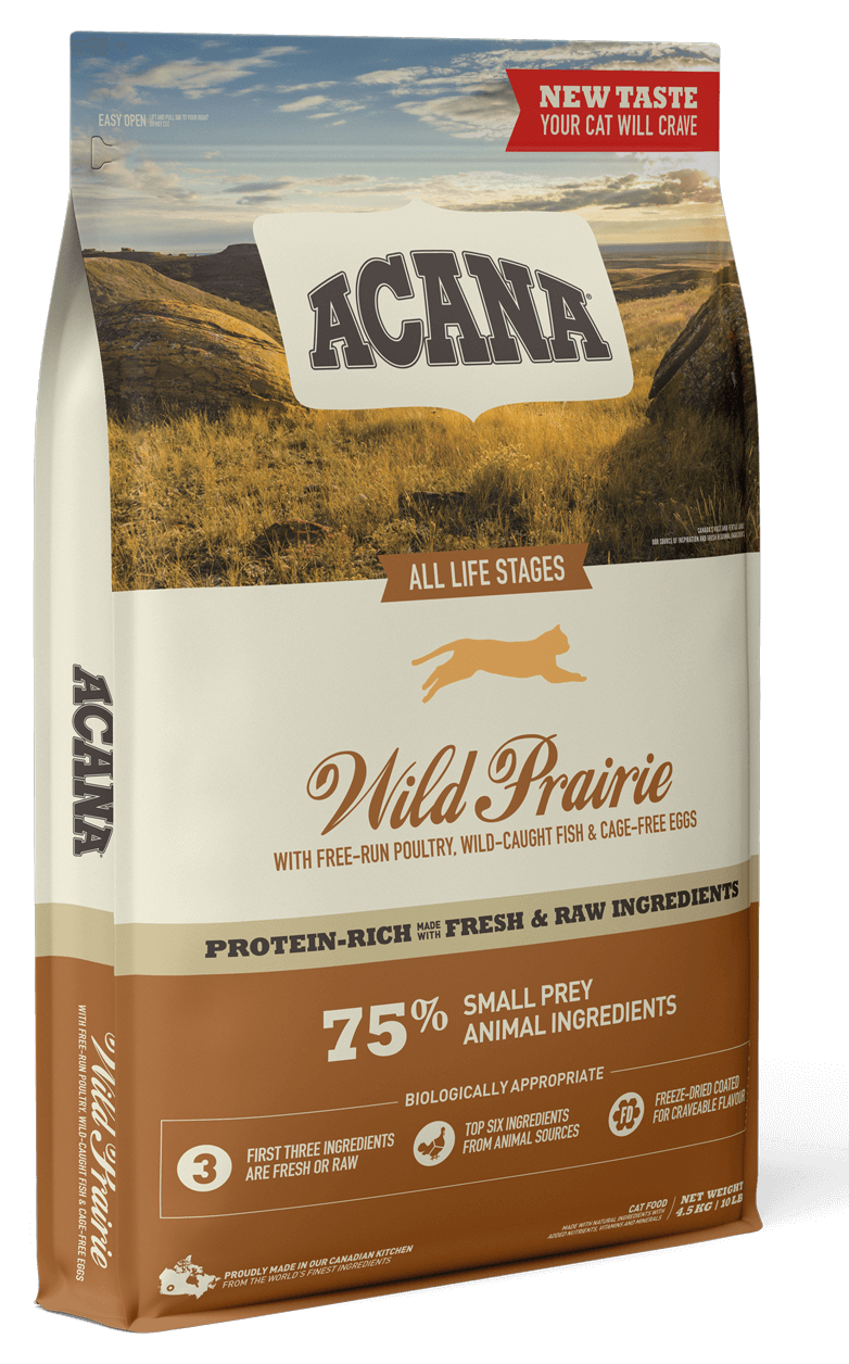 

Корм беззерновой Acana WILD PRAIRIE CAT для котов всех пород 4.5 кг