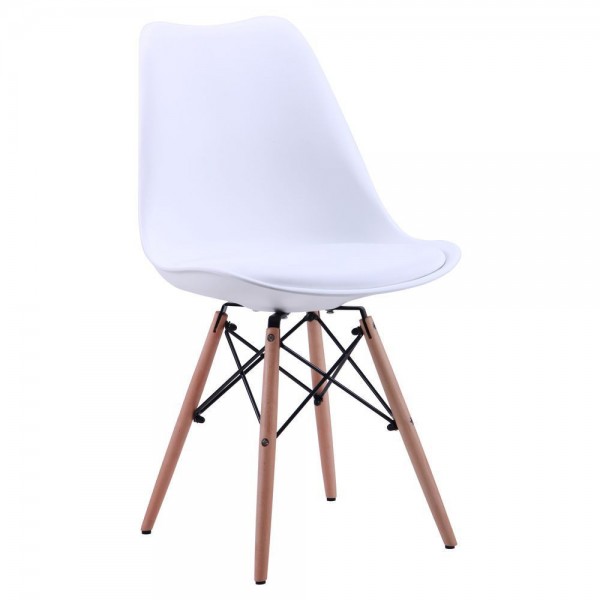 

Стул AMF Aster Wood Пластик Белый