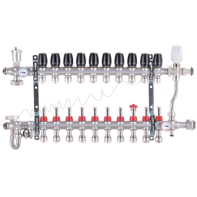 

Коллектор со встроенным смесит. узлом KR.S1013-10 1 KOER (KR2953)