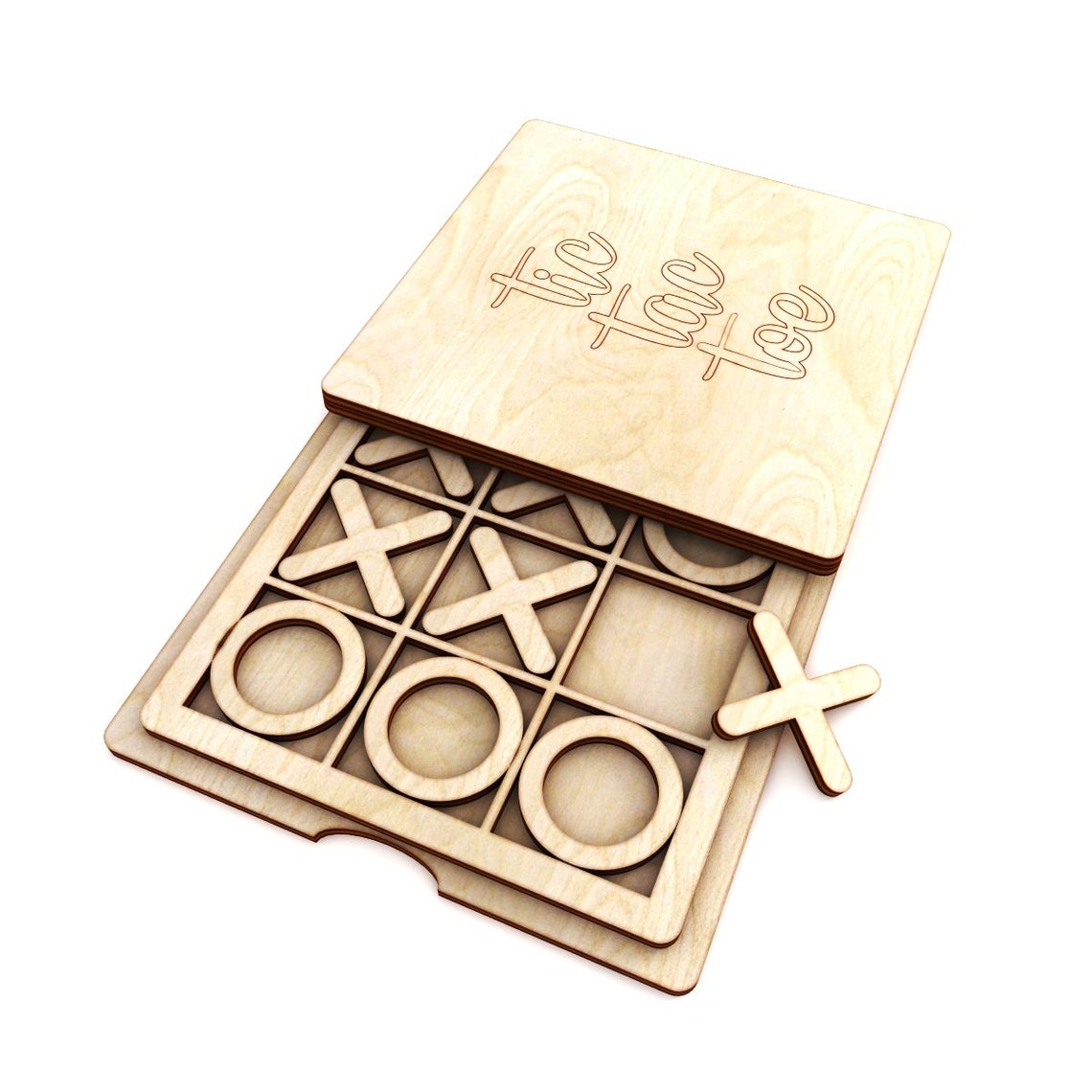 

Настольная игра Крестики-нолики SBOR Whitewood