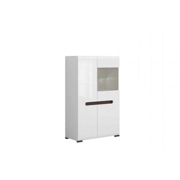 

Тумба-витрина BRW Ацтека REG1W1D/14/9 белый