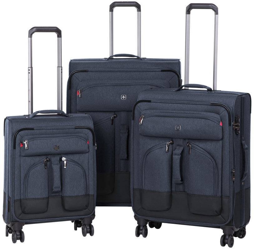 

Набор чемоданов Wenger Deputy Set (20"/24"/29") 4 колеса Dark Blue (604365)