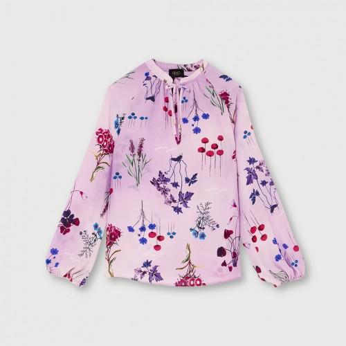 

Блузка Liu Jo CA1160 T2453 T9697 M Фіолетова