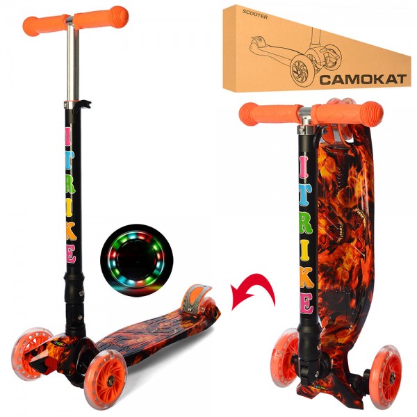 

Самокат iTrike JR3-003-1-WP7 Оранжевый, принт (BAM001887)