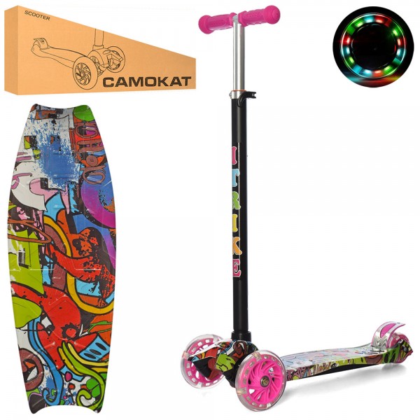 

Самокат iTrike JR 3-055-1-WP1 Розовый (BAM001883)