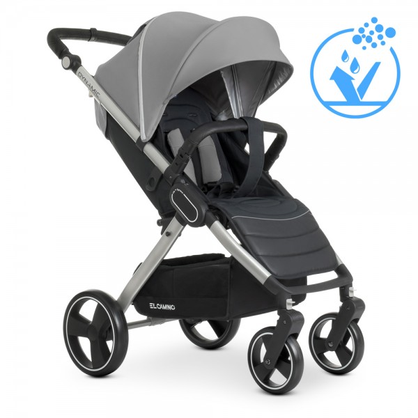 

Коляска/люлька El Camino ME 1053 DYNAMIC V.2 GRAY (BAM002041)