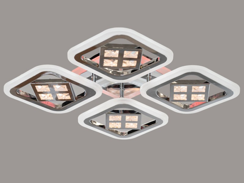 

Люстра Потолочная светодиодная люстра с диммером 95W AS8190/4HR LED (LI10210)
