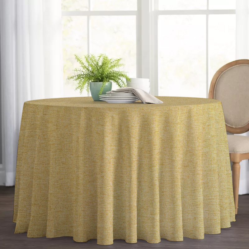 

Скатерть (8567) Time Textile Ø200 см Бежевый 000097422