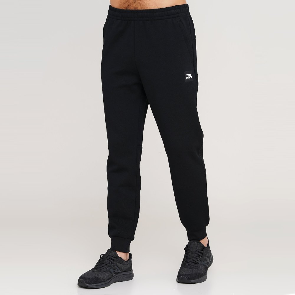 

Мужские спортивные штаны Anta Knit Track Pants Черный 52 (ant852117305-1)