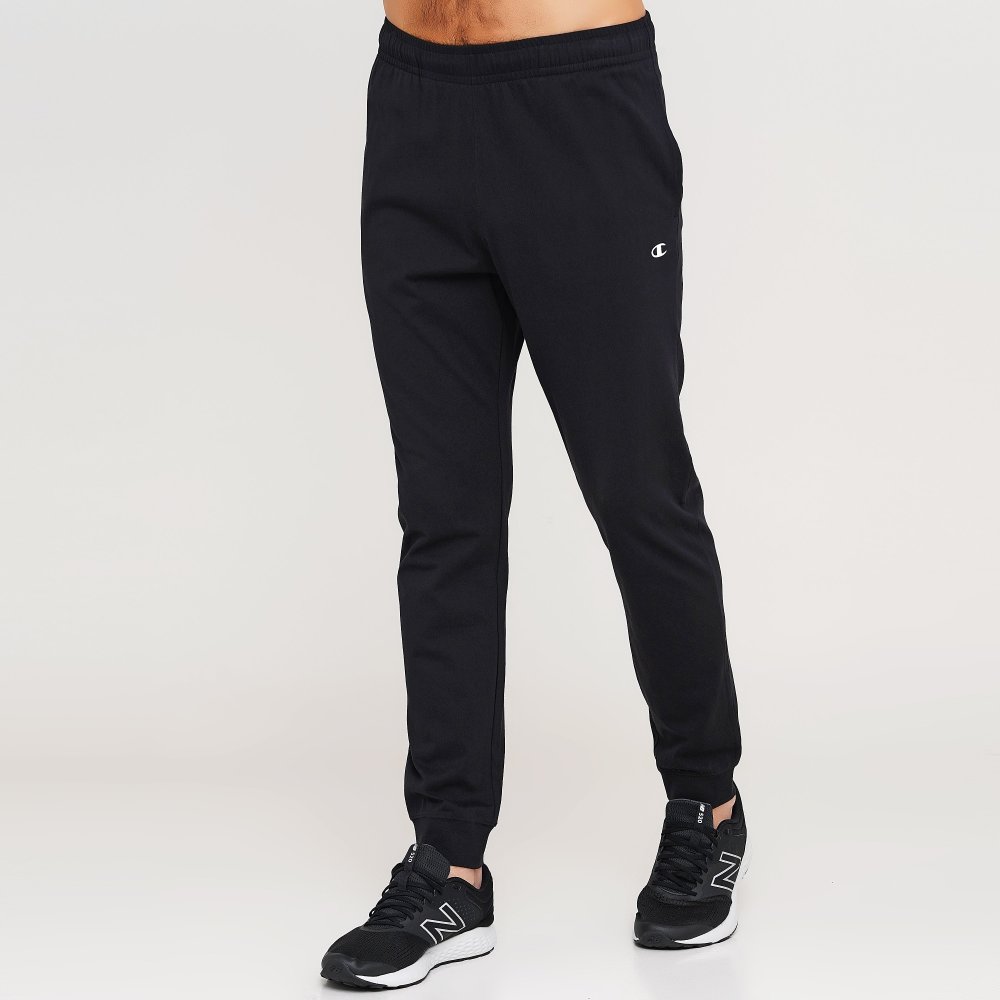 

Мужские спортивные штаны Champion Rib Cuff Pants Черный 44 (cha212148-NBK)