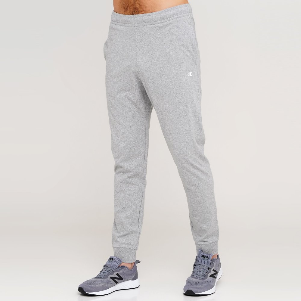 

Мужские спортивные штаны Champion Rib Cuff Pants Серый 46 (cha212148-OXGM)