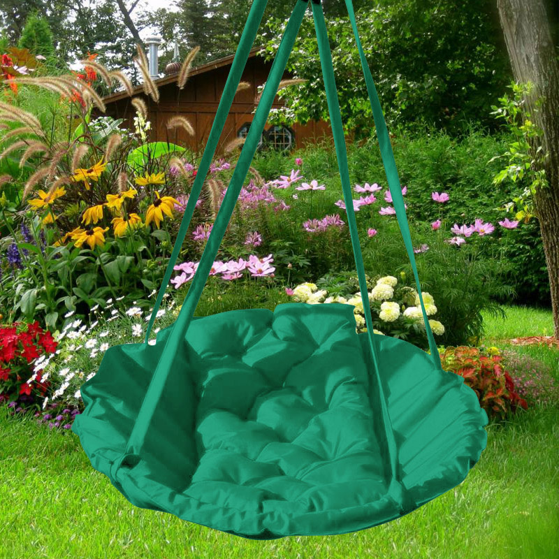 

Подвесное кресло-гамак Time-textile Green O96 см Зеленый TT080
