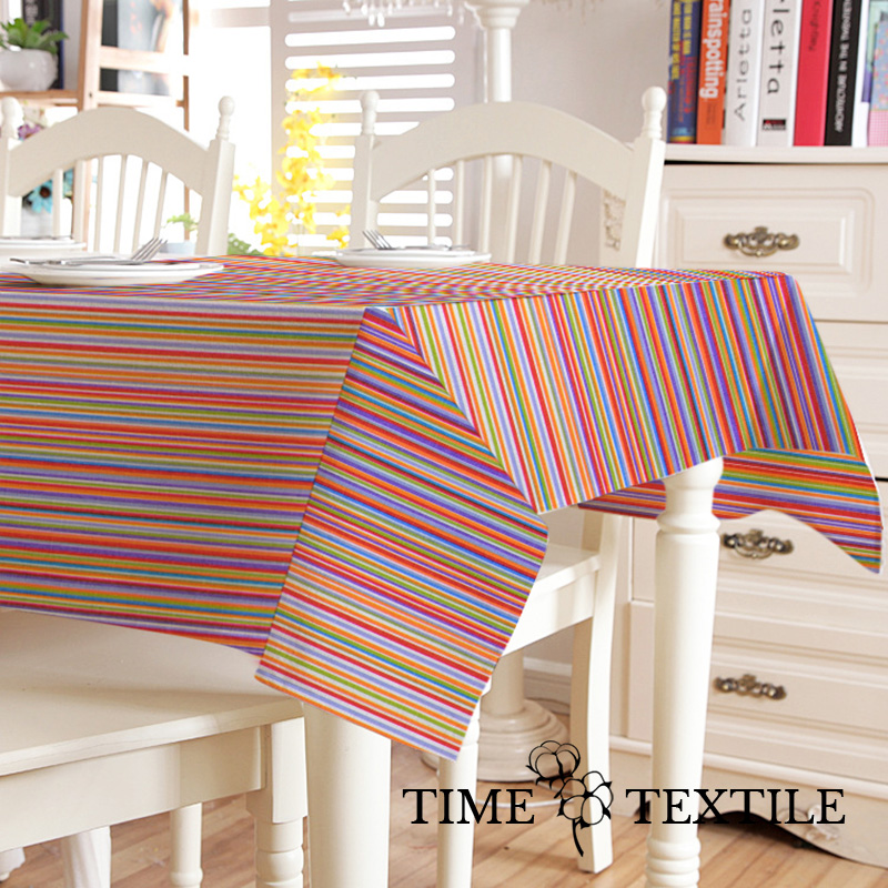 

Скатерть в полоску Rodchenko Multicolor Time Textile с акриловой пропиткой Разноцветный TT108827 140x200