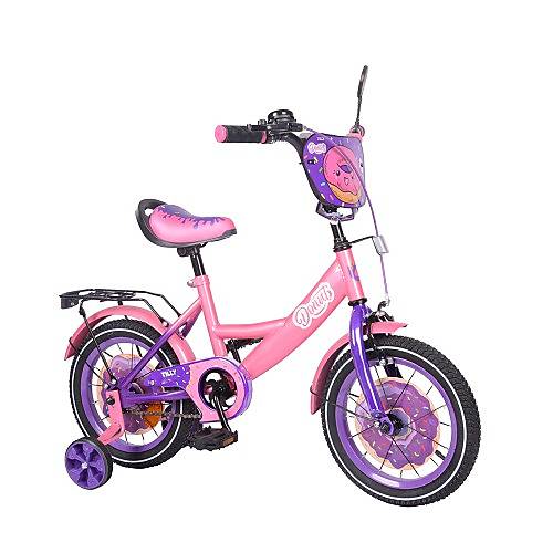 

Велосипед Donut 14" розово-фиолетовый Tilly (T-2142141)