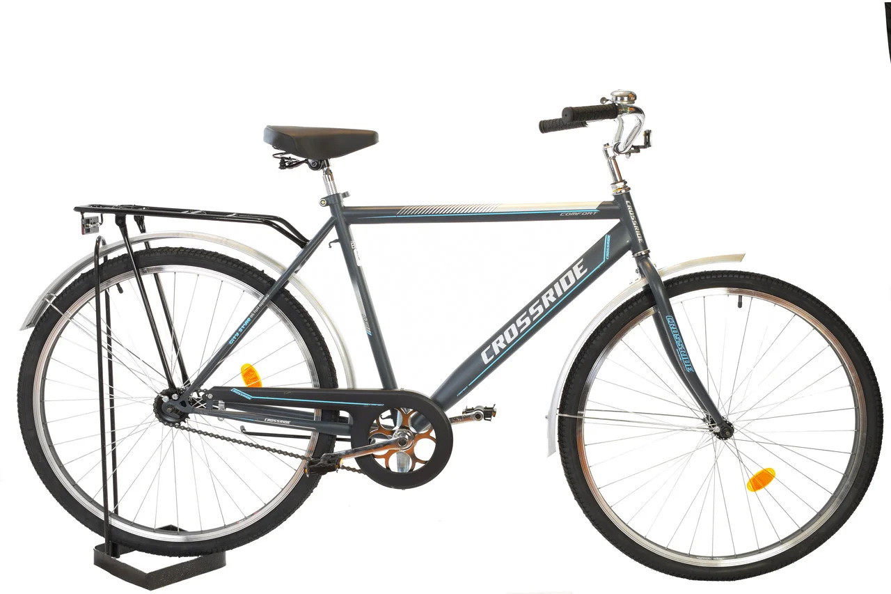 

Дорожный велосипед CROSSRIDE 28 СТ "COMFORT M" 22" серый
