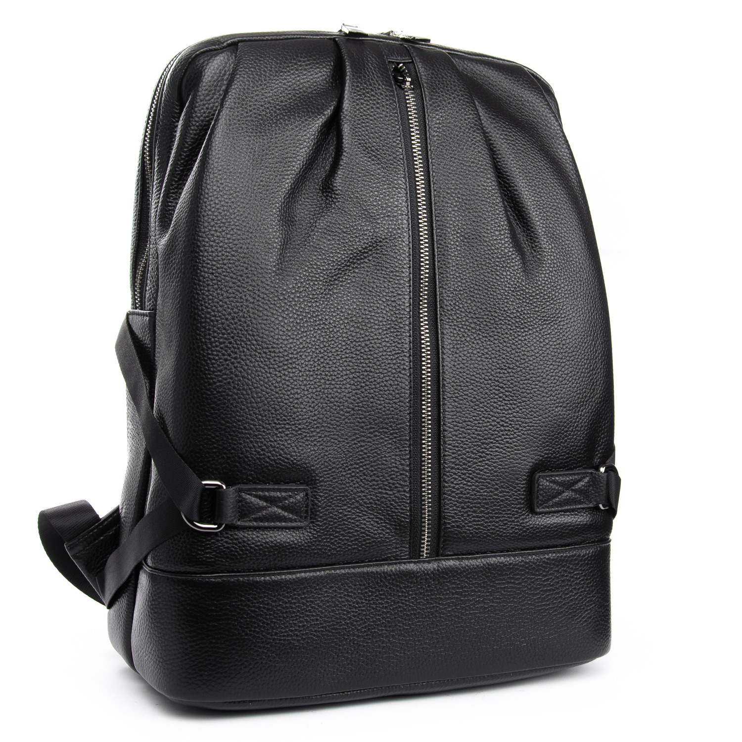 

Рюкзак BRETTON BP 8003-67 мужской кожаный черный