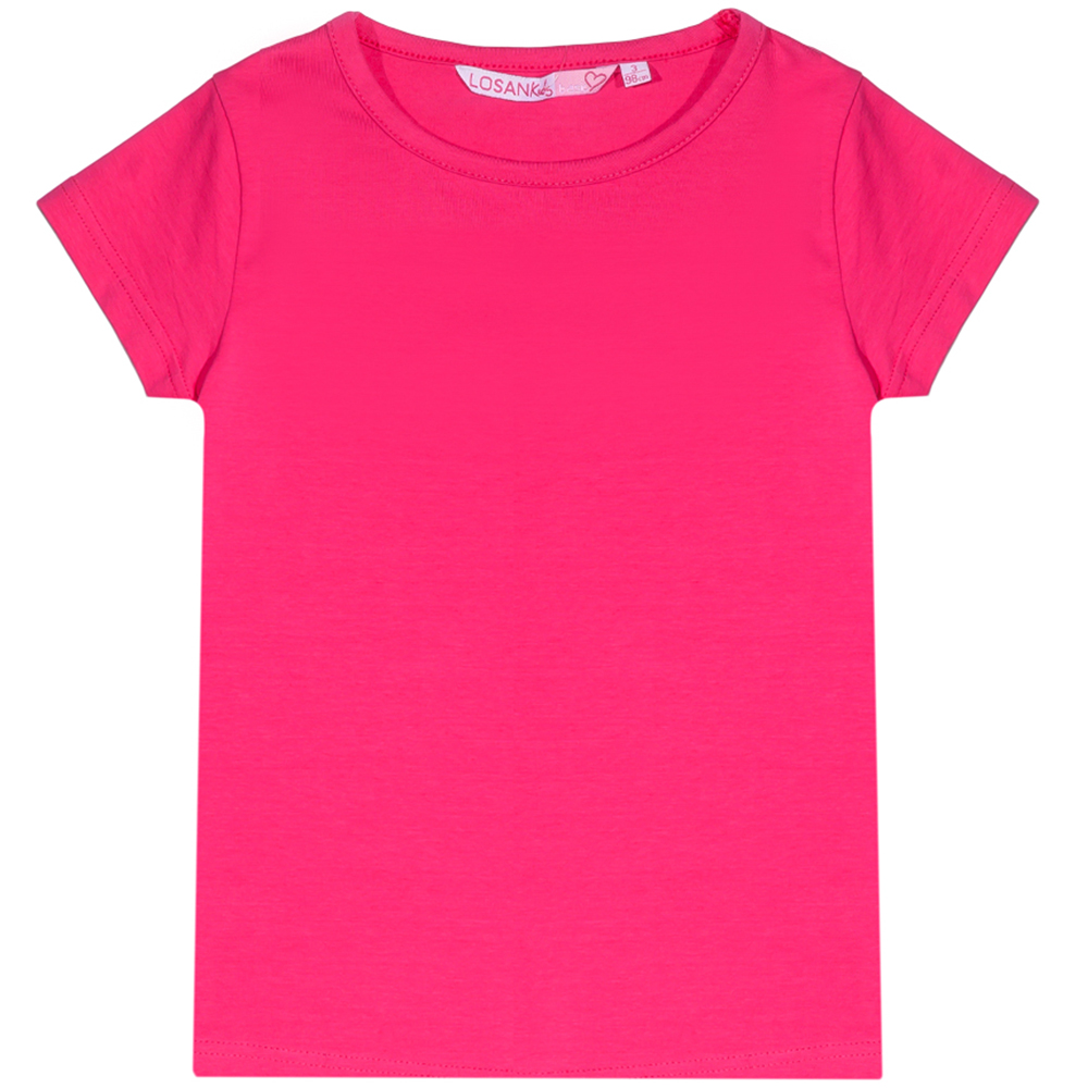 

Футболка Losan Kids girls (X16-1001AD/142) Малиновый 3 Years-98 см
