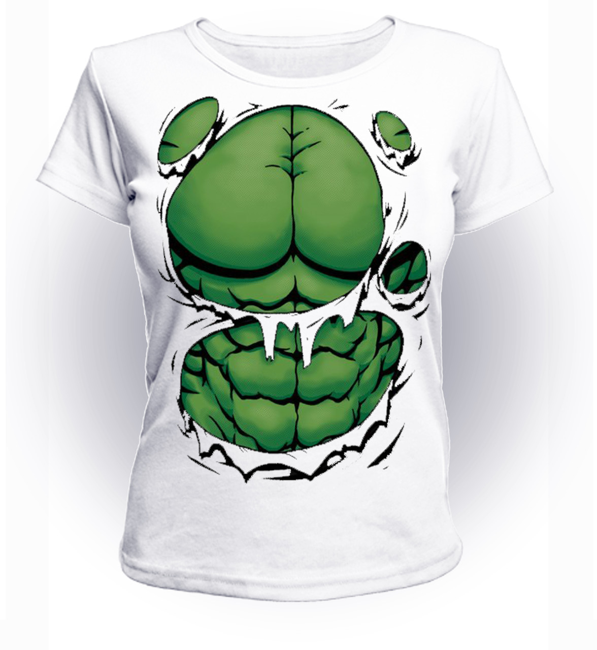 

Футболка GeekLand Халк Hulk внутри HU.01.013 (FU21HU.01.013/girl-86)