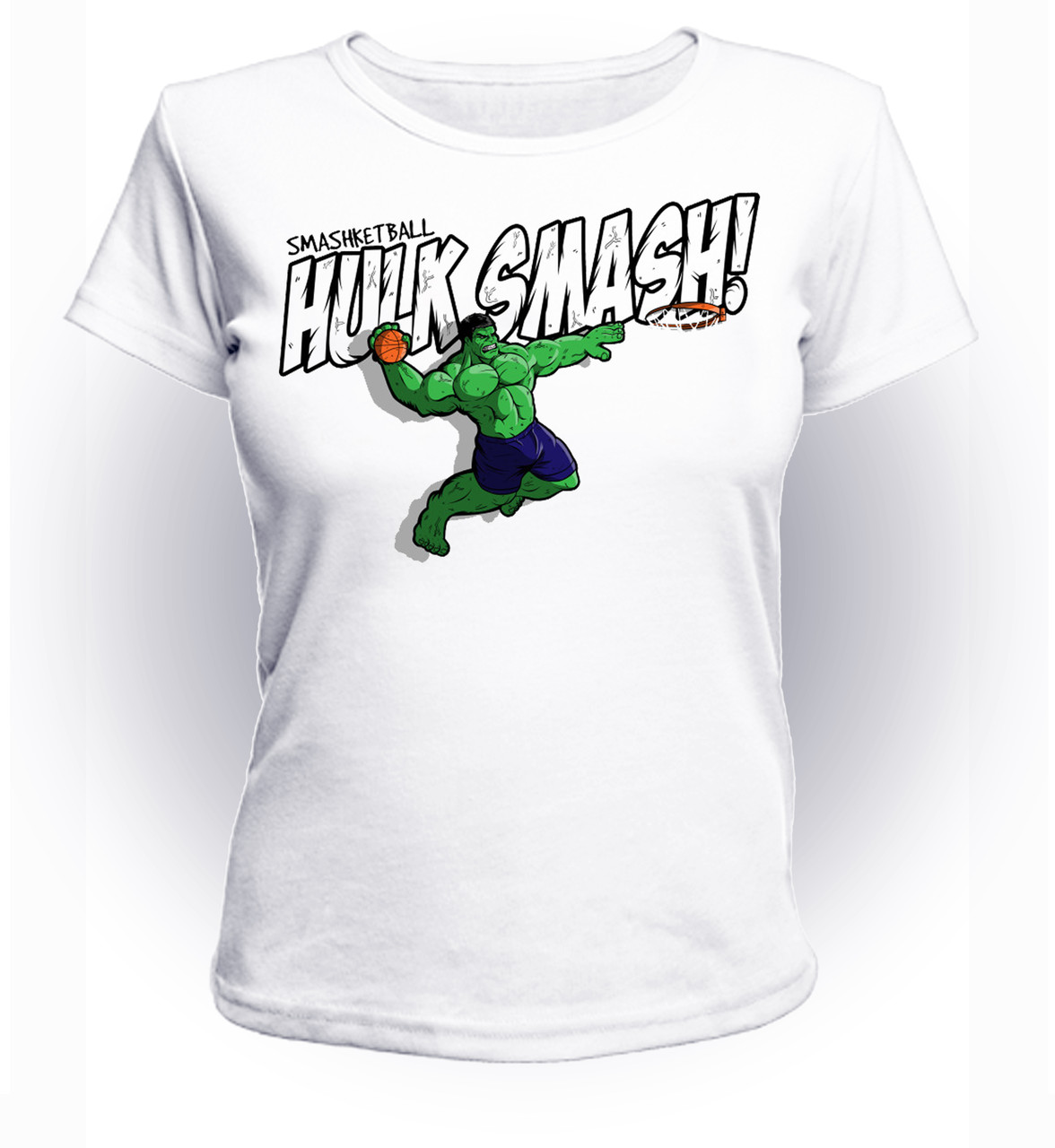 

Футболка GeekLand Халк Hulk Smashketball HU.01.035 (FU21HU.01.035/girl-116)