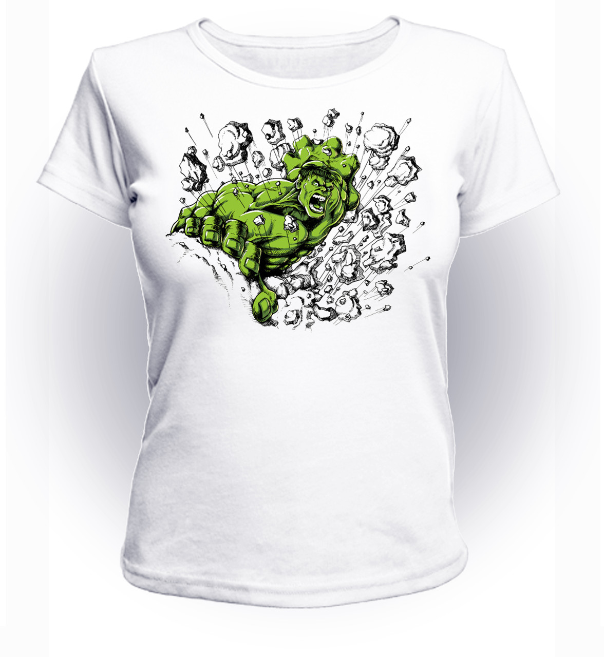

Футболка GeekLand Халк Hulk Raging Hulk HU.01.032 (FU21HU.01.032/girl-98)