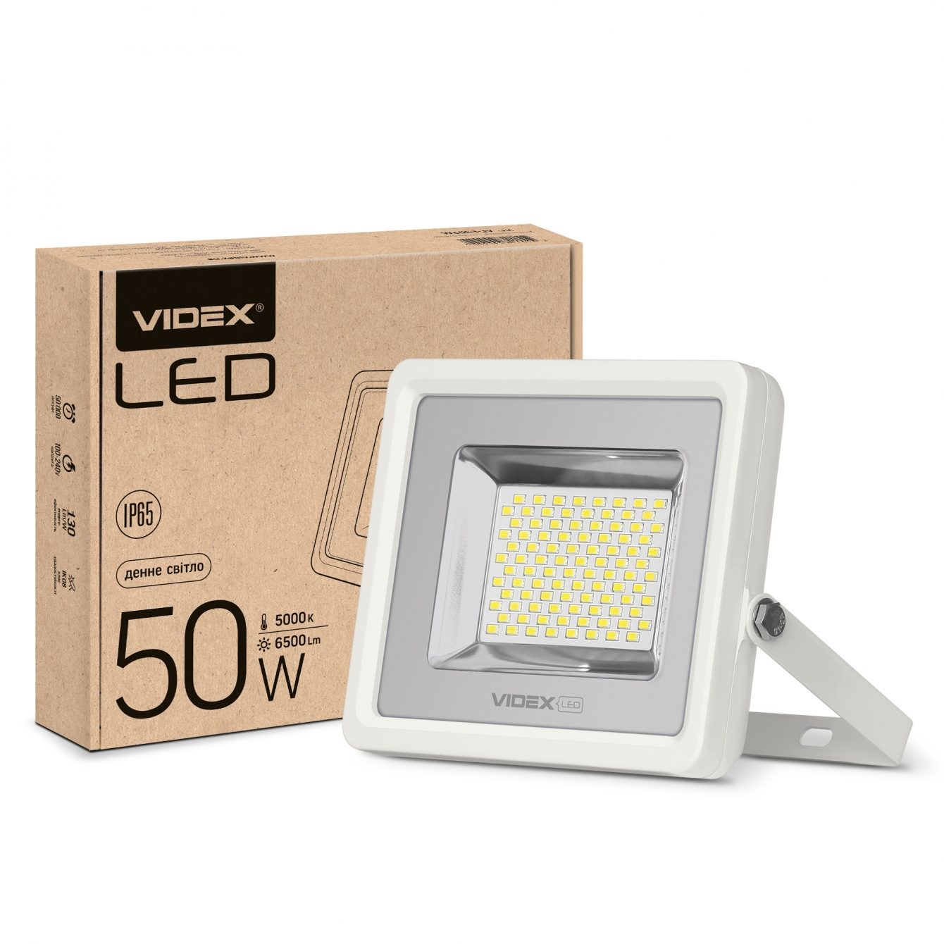 

Прожектор LED PREMIUM 50W 5000K 220V VIDEX