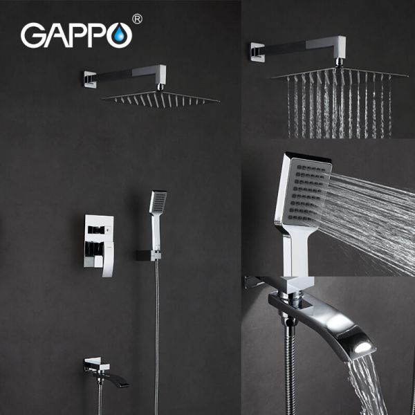 

Вбудований змішувач для душу і ванни Gappo Jacob G7107
