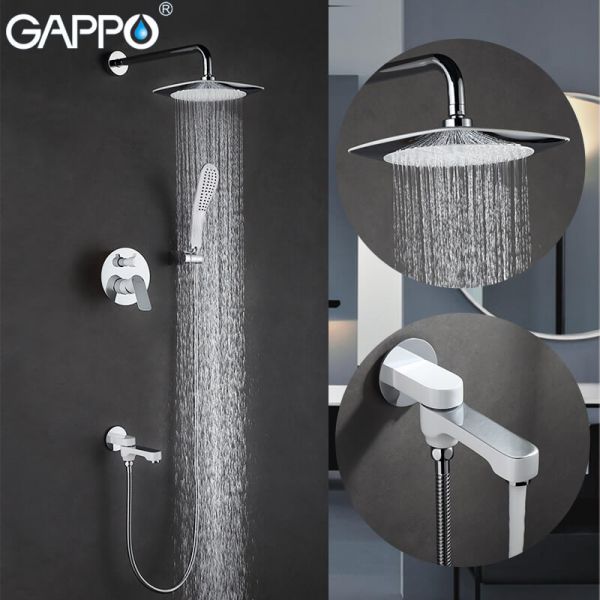 

Вбудований змішувач для душу і ванни Gappo Noar G7148-8