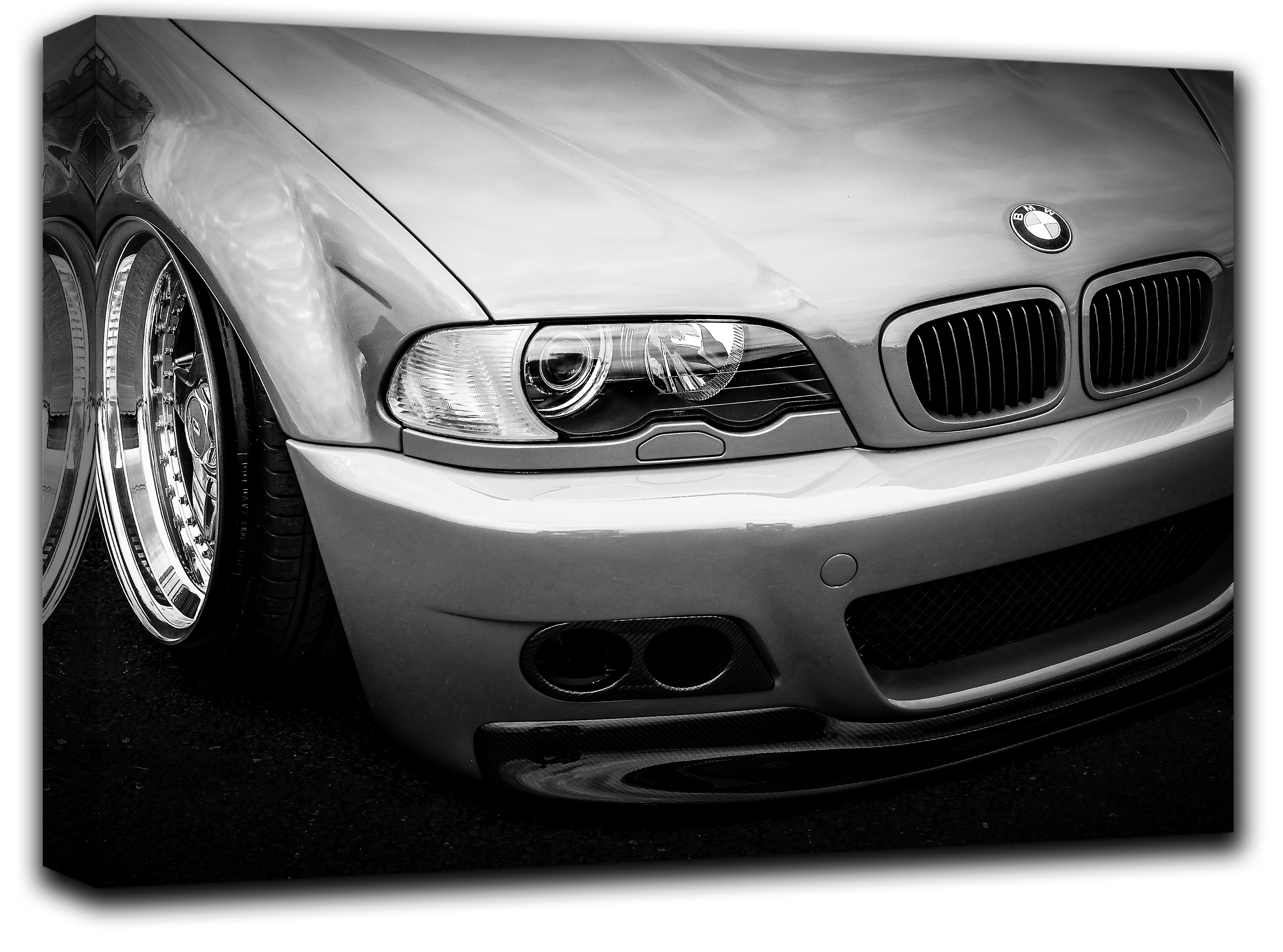 

картина на холсте авто BMW M3 споривный автомобиль Hotel Arizona HD 59 см x 102 см