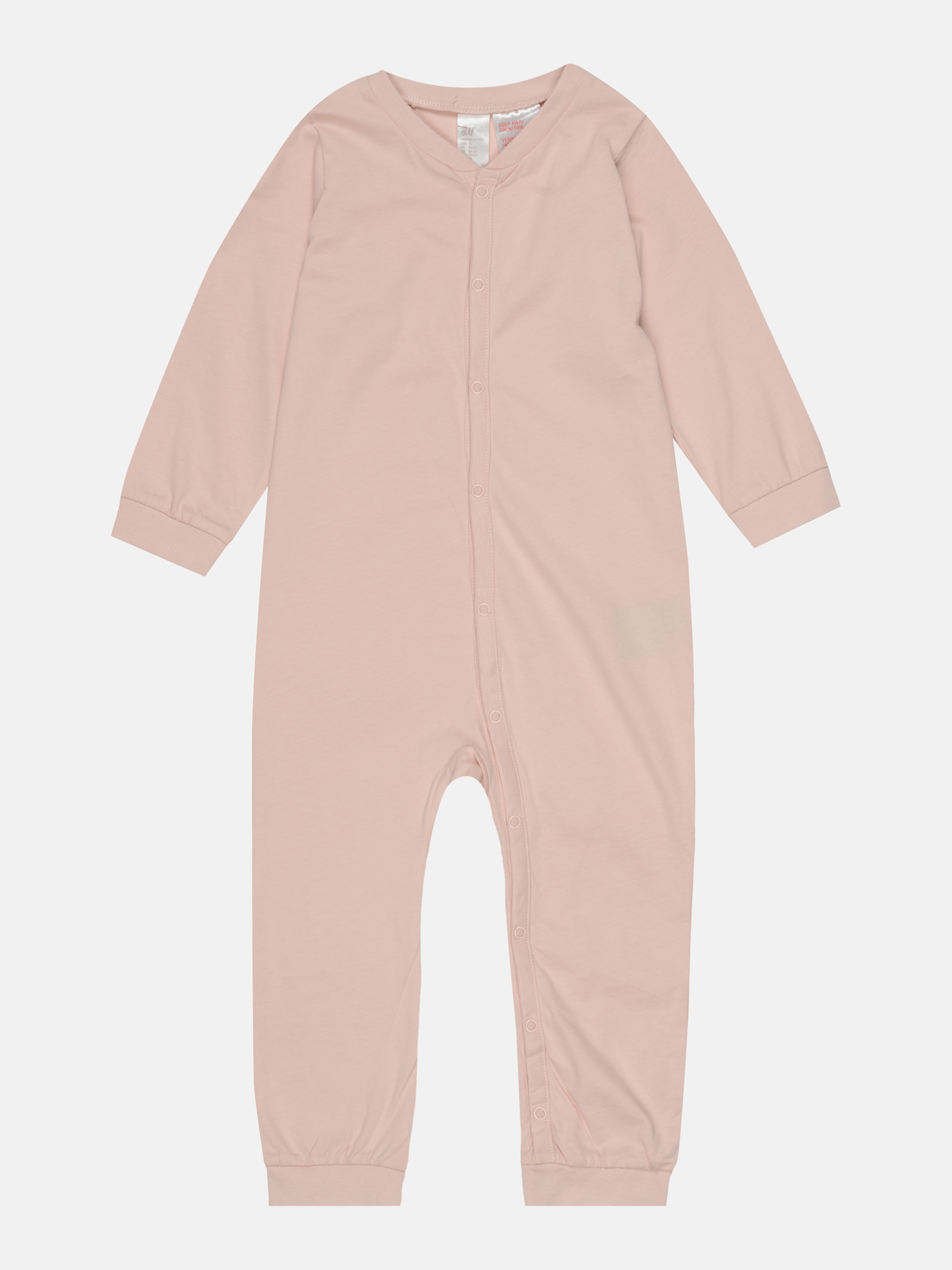 

Комбинезон-слип H&M 502-70528302 92 см Бледно-розовый