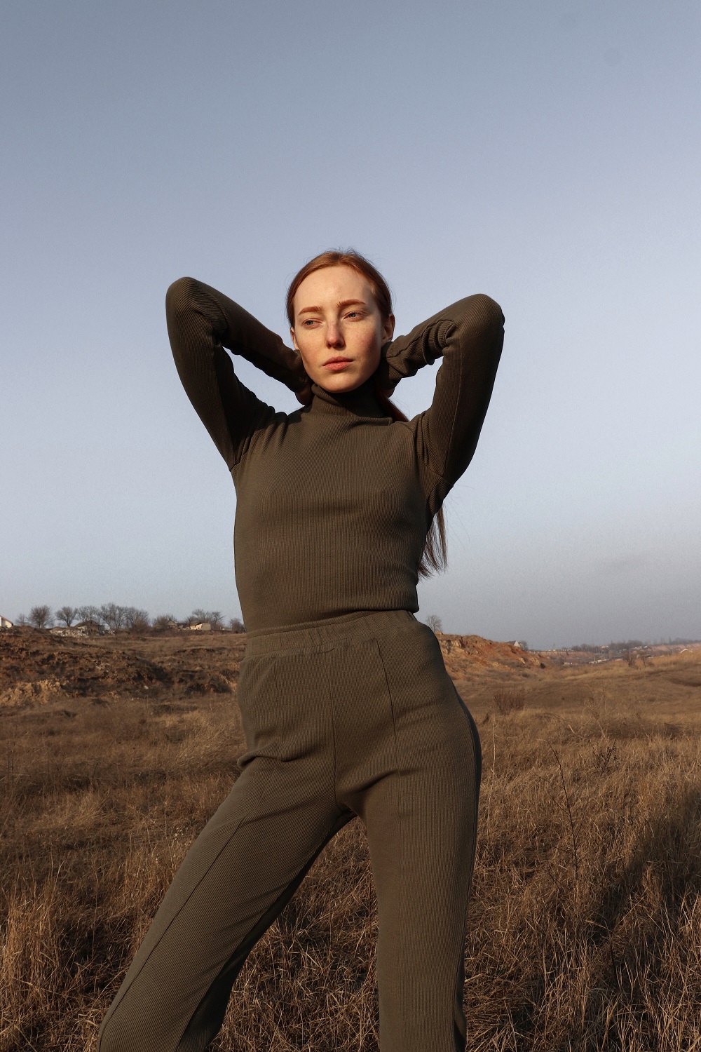 

Гольф "рубчик" SKRIPKA S/M хаки S368