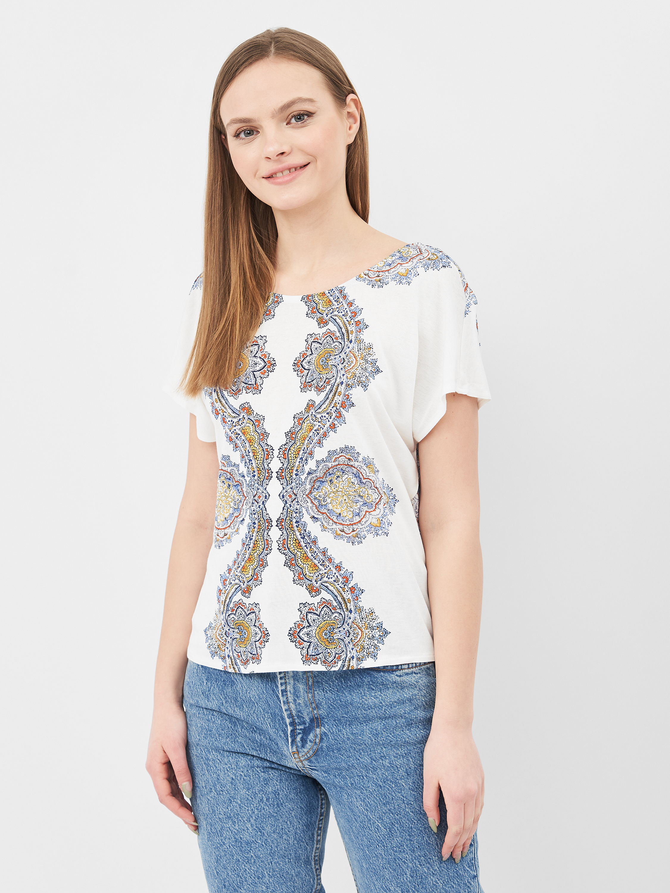 

Блузка H&M KK7084739 S Белая