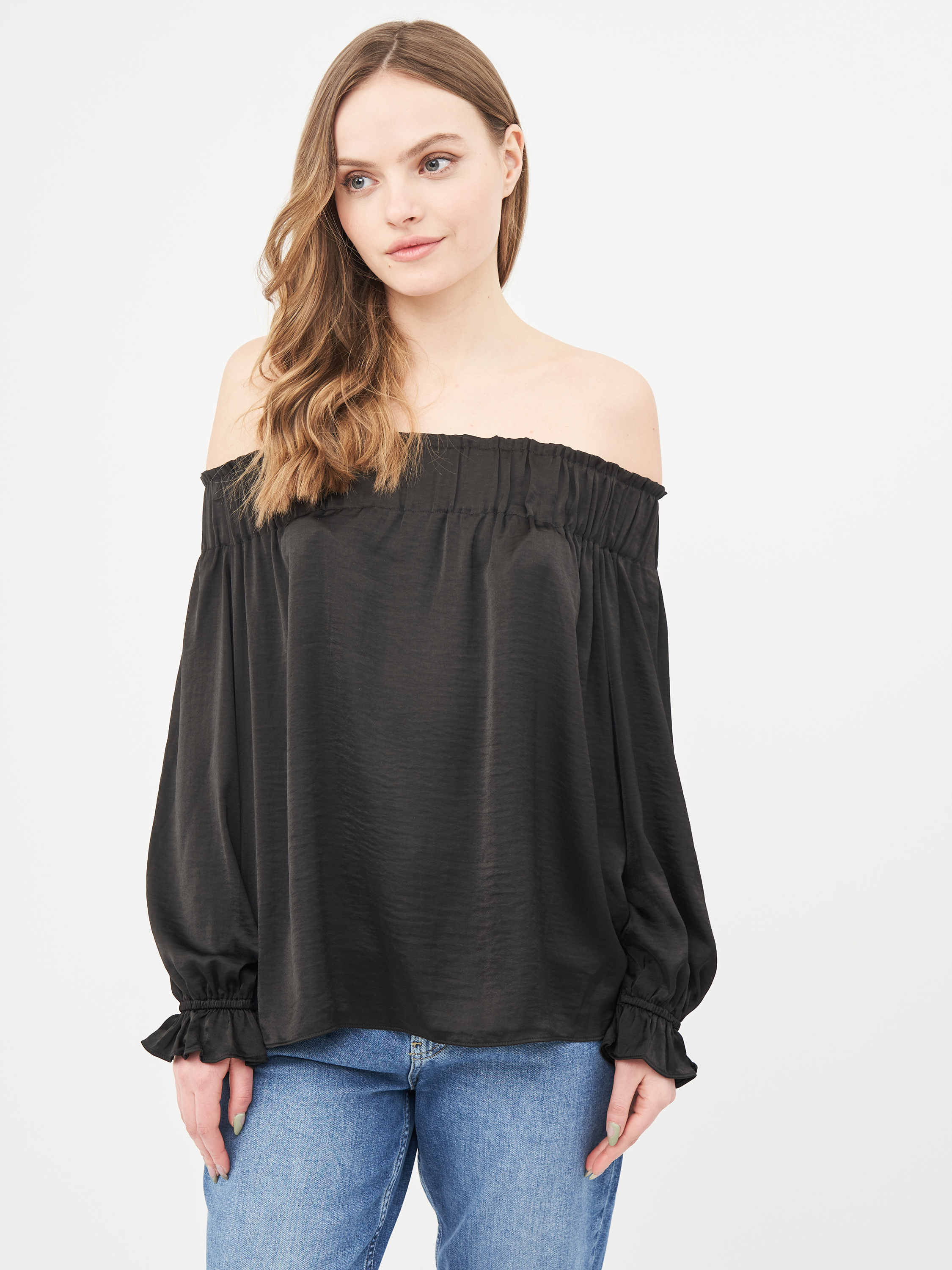 

Блузка H&M KK6675118 42 Черная
