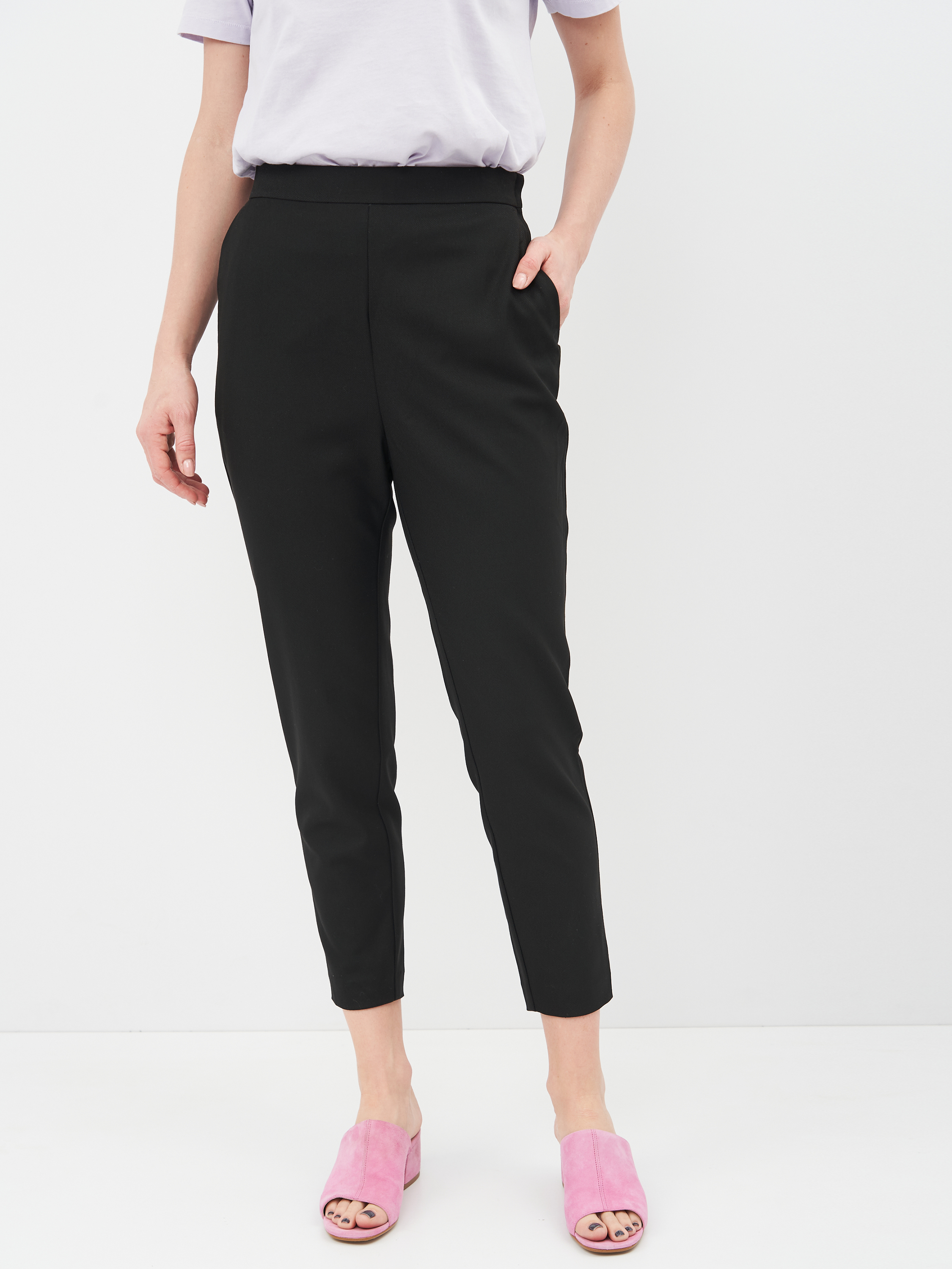 

Брюки Monki KK8552001 S Черные