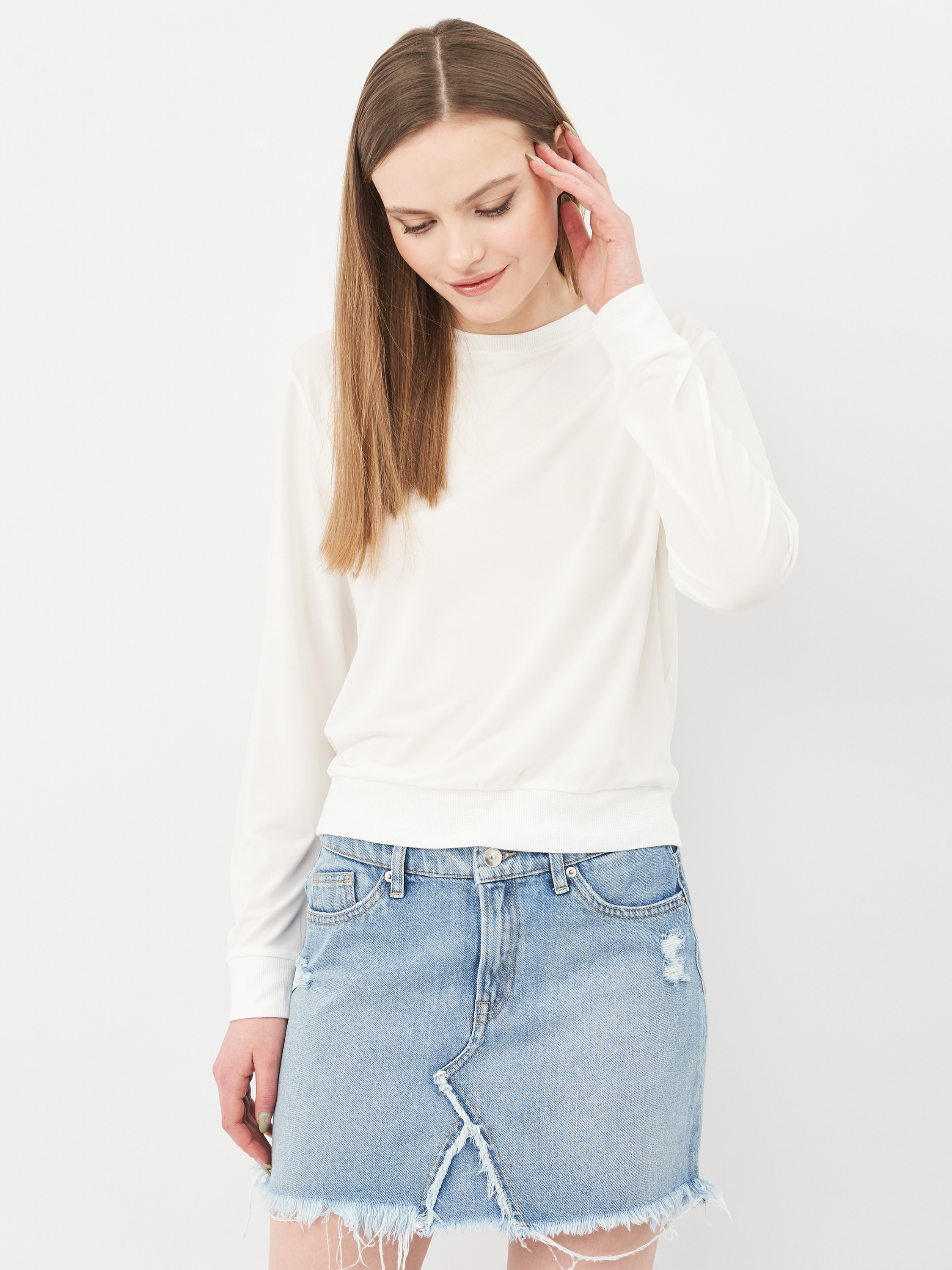 

Джемпер H&M KK0325641 S Белый