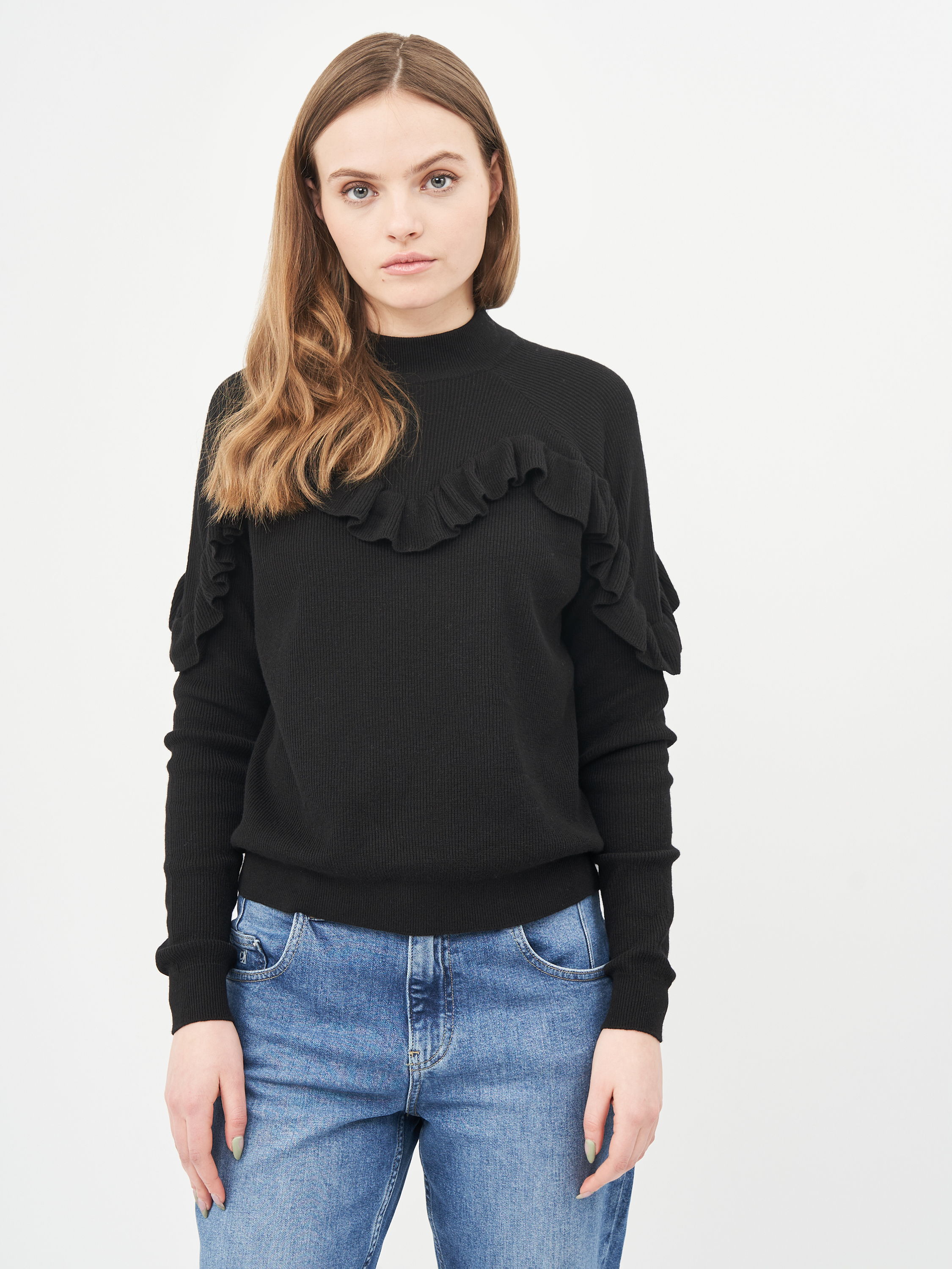 

Джемпер H&M KK0215639 S Черный