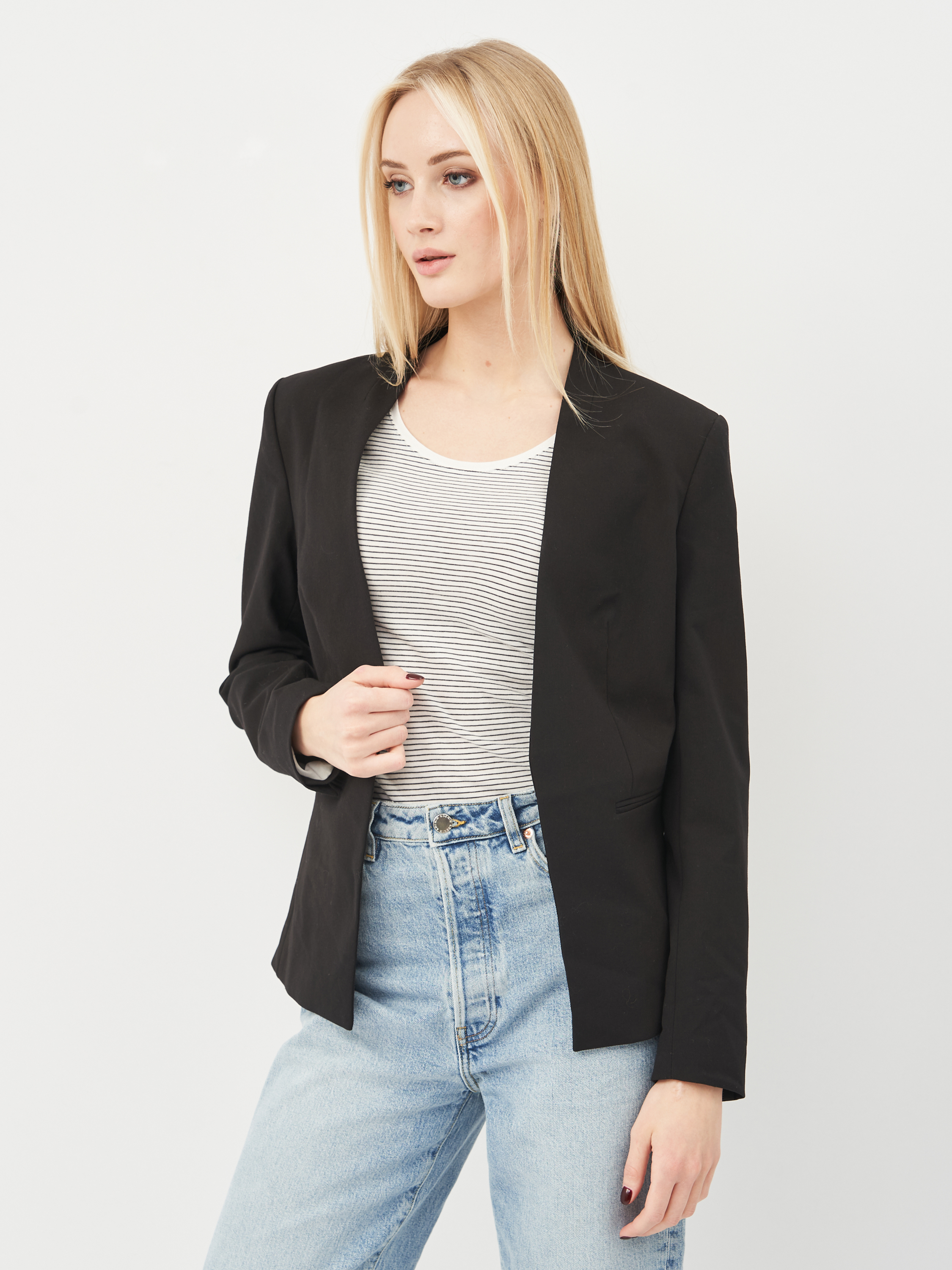 

Жакет H&M KK7996001 38 Черный