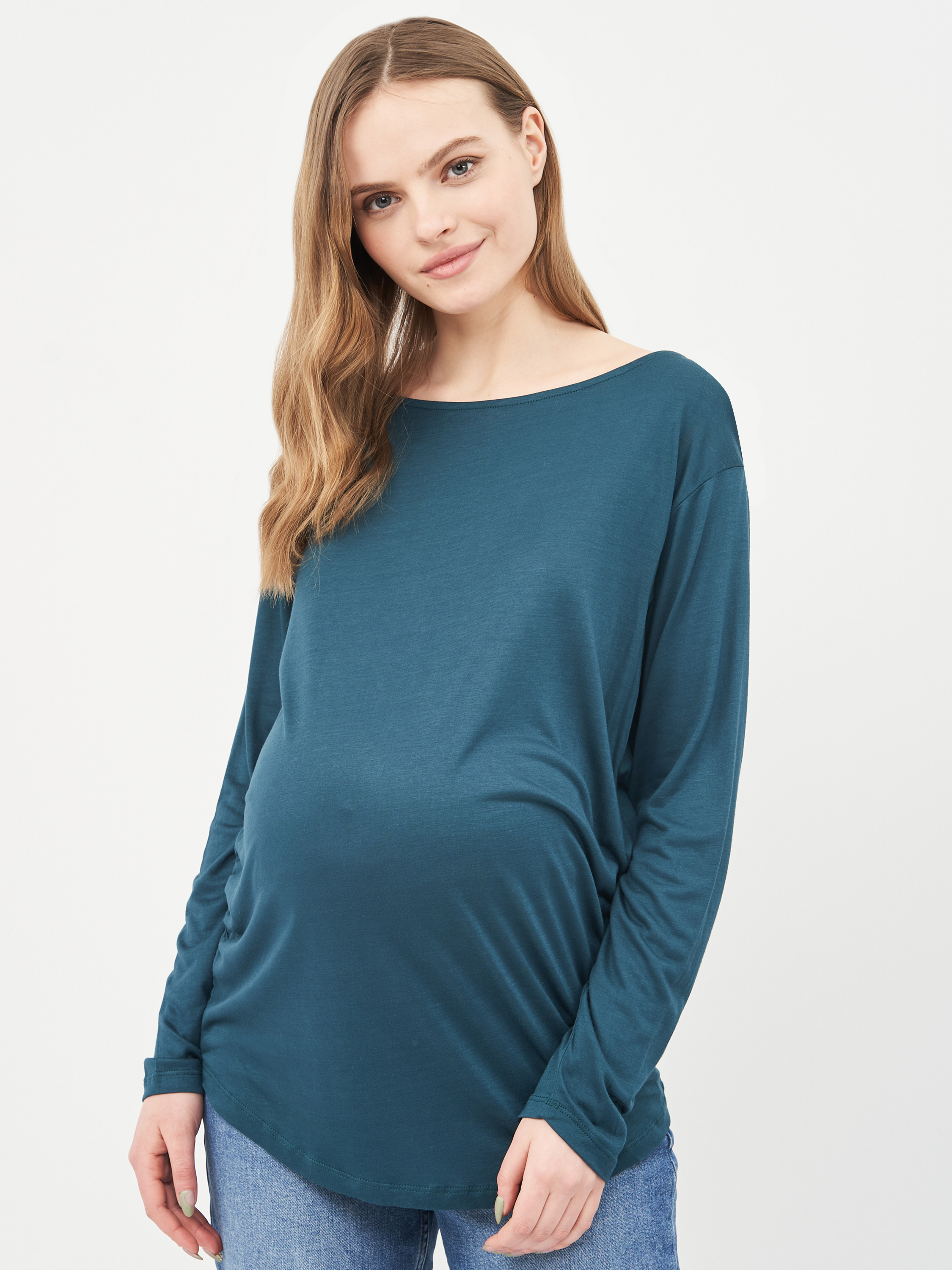 

Лонгслив для беременных H&M KK6840368 M Темно-зеленый